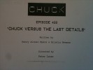Chuck Tournage Saison 4 